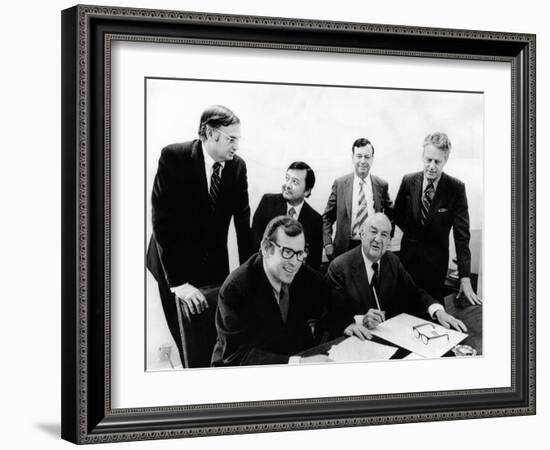 Senate Watergate Committee-null-Framed Photo