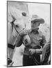 Senator Barry M. Goldwater, Riding His Horse is One of His Hobbies-Leonard Mccombe-Mounted Photographic Print