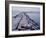 Senator Edward M. Kennedy Basking in Sun on Breakwater in Hyannis Port-John Loengard-Framed Photographic Print