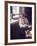 Senator Edward M. Kennedy on the Phone in His Office, Probably in Washington Dc-John Loengard-Framed Photographic Print