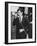 Senator Edward M. Kennedy Using the Phone-Leonard Mccombe-Framed Photographic Print