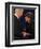 Senator Joe Biden and Governor Sarah Palin Shake Hands before the Start of Vice Presidential Debate-null-Framed Photographic Print