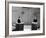 Senator John F. Kennedy and Vice President Richard M. Nixon, During 4th Nixon Kennedy TV Debate-Joe Scherschel-Framed Photographic Print