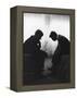 Senator John F Kennedy Conferring with His Brother and Campaign Organizer Bobby Kennedy-null-Framed Premier Image Canvas