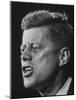 Senator John F. Kennedy During Campaign For Presidency-Paul Schutzer-Mounted Photographic Print