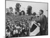 Senator John F. Kennedy During His Campaign For Presidency-Paul Schutzer-Mounted Photographic Print