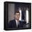 Senator John F. Kennedy Portrait, 1957-Hank Walker-Framed Premier Image Canvas