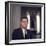 Senator John F. Kennedy Portrait, 1957-Hank Walker-Framed Photographic Print