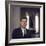 Senator John F. Kennedy Portrait, 1957-Hank Walker-Framed Photographic Print