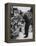 Senator John F. Kennedy Speaking on the Hood of a Car During a Campaign Tour-Ed Clark-Framed Premier Image Canvas