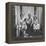 Senator Lyndon B. Johnson with His Family on the Front Steps of Their Home-Ed Clark-Framed Premier Image Canvas