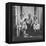 Senator Lyndon B. Johnson with His Family on the Front Steps of Their Home-Ed Clark-Framed Premier Image Canvas