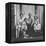 Senator Lyndon B. Johnson with His Family on the Front Steps of Their Home-Ed Clark-Framed Premier Image Canvas