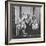 Senator Lyndon B. Johnson with His Family on the Front Steps of Their Home-Ed Clark-Framed Photographic Print