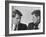 Senators Robert and John F. Kennedy, During a Senate Comm. Hearing Regarding the Kohler Strike-Ed Clark-Framed Photographic Print