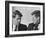 Senators Robert and John F. Kennedy, During a Senate Comm. Hearing Regarding the Kohler Strike-Ed Clark-Framed Photographic Print