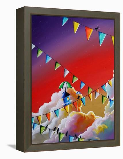 Send In The Clowns-Cindy Thornton-Framed Stretched Canvas