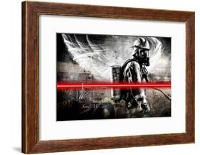 Send Me Firefighter 1-Jason Bullard-Framed Giclee Print