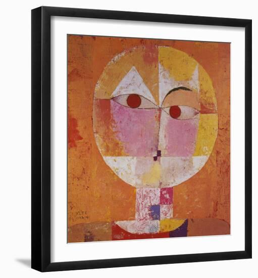 Senecio-Paul Klee-Framed Art Print