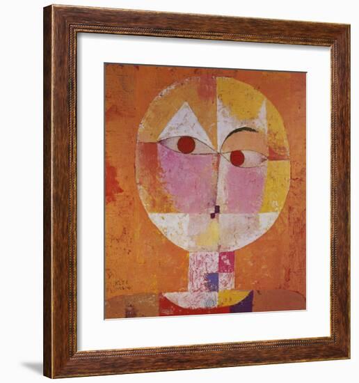 Senecio-Paul Klee-Framed Art Print