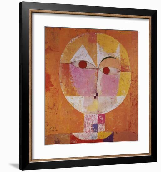 Senecio-Paul Klee-Framed Art Print