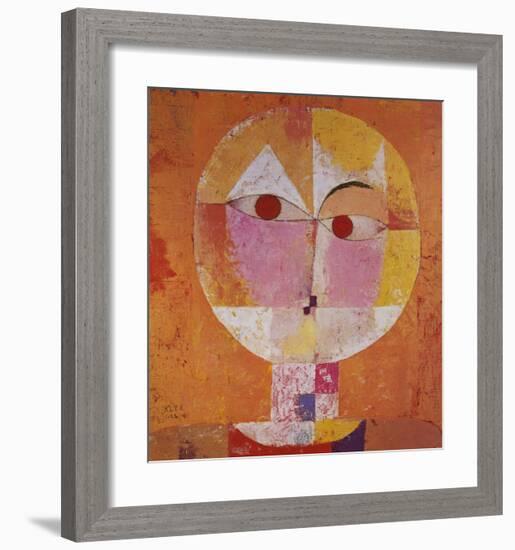 Senecio-Paul Klee-Framed Art Print