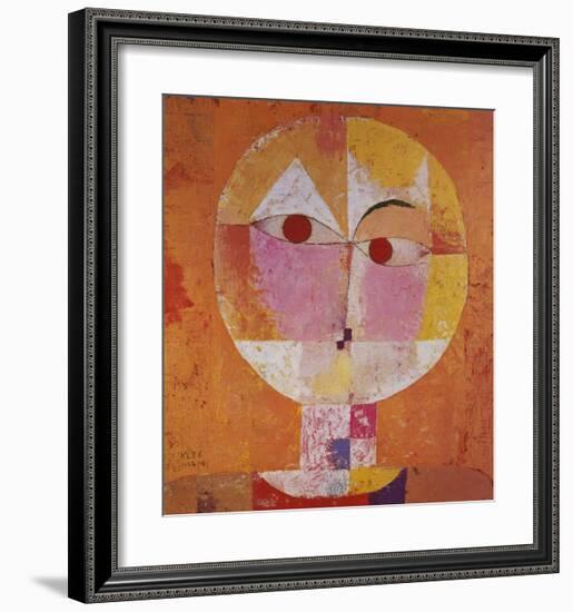 Senecio-Paul Klee-Framed Art Print