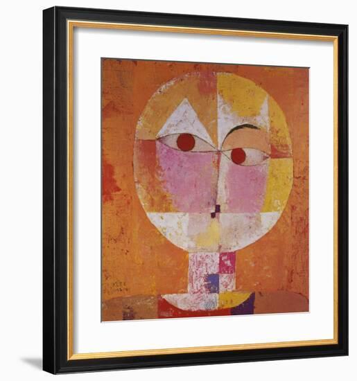 Senecio-Paul Klee-Framed Art Print