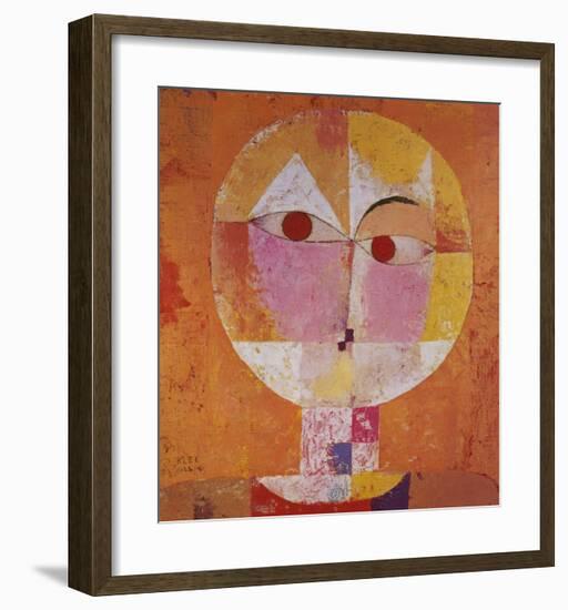 Senecio-Paul Klee-Framed Art Print