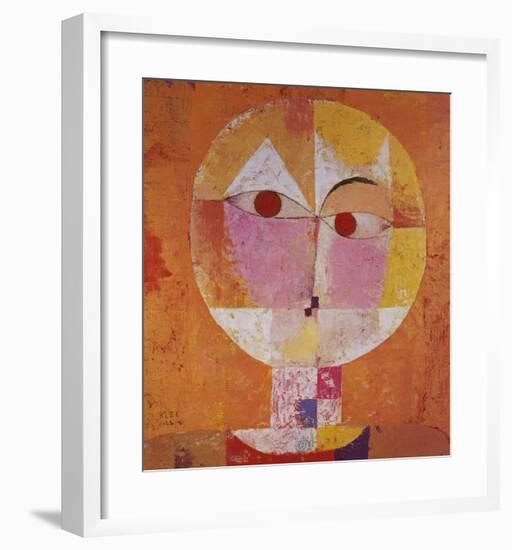 Senecio-Paul Klee-Framed Art Print