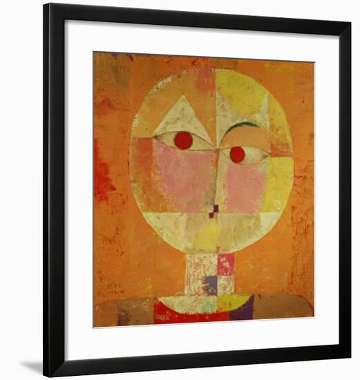 Senecio-Paul Klee-Framed Art Print