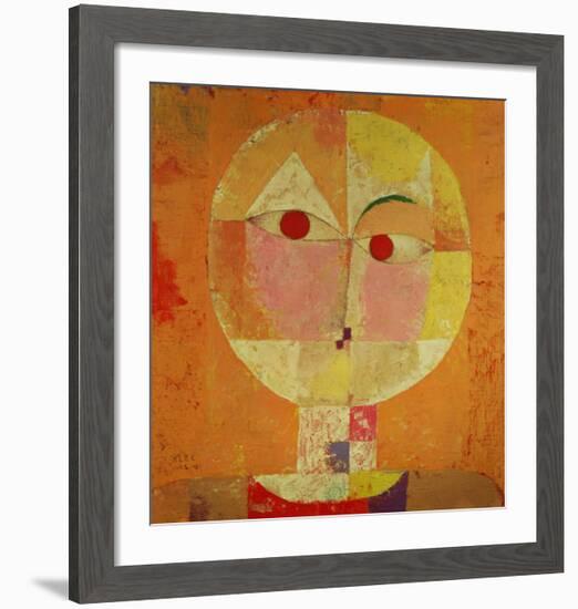 Senecio-Paul Klee-Framed Art Print