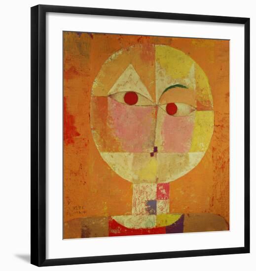 Senecio-Paul Klee-Framed Art Print