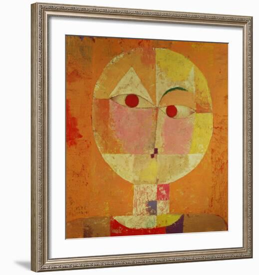 Senecio-Paul Klee-Framed Art Print