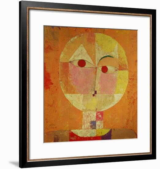 Senecio-Paul Klee-Framed Art Print