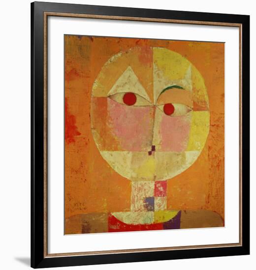 Senecio-Paul Klee-Framed Art Print