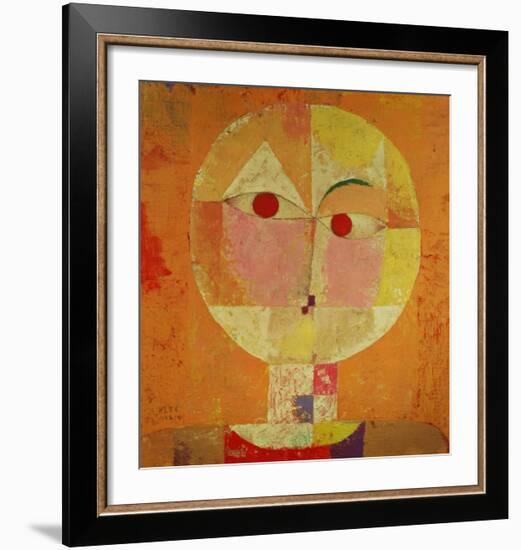 Senecio-Paul Klee-Framed Art Print