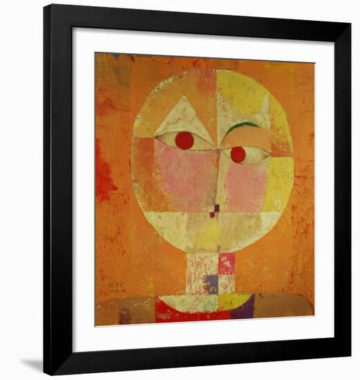 Senecio-Paul Klee-Framed Art Print