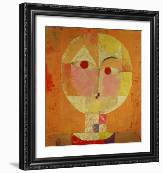 Senecio-Paul Klee-Framed Art Print
