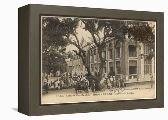 Senegal, Dakar 1913-null-Framed Stretched Canvas