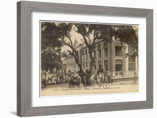 Senegal, Dakar 1913-null-Framed Premium Giclee Print