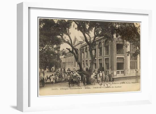 Senegal, Dakar 1913-null-Framed Premium Giclee Print