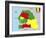 Senegal Map-tony4urban-Framed Art Print