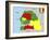 Senegal Map-tony4urban-Framed Art Print