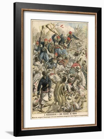 Senegal Rebel Fighters-null-Framed Premium Giclee Print