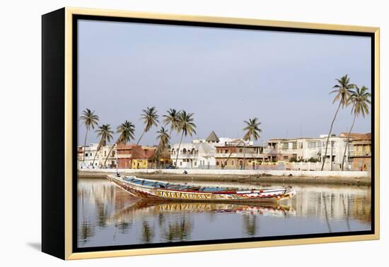 Senegal River and the City of Saint Louis-Bruno Morandi-Framed Premier Image Canvas