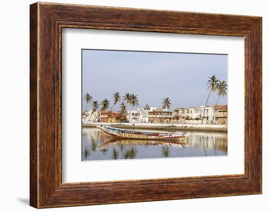 Senegal River and the City of Saint Louis-Bruno Morandi-Framed Photographic Print