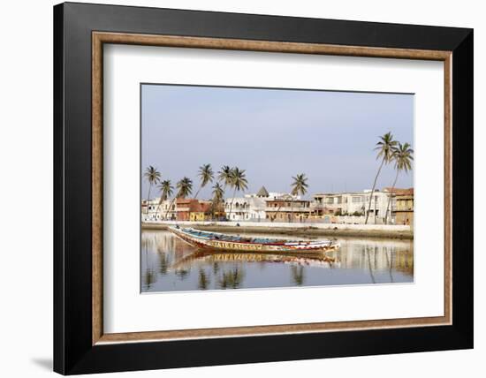 Senegal River and the City of Saint Louis-Bruno Morandi-Framed Photographic Print