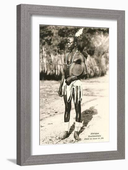 Senegalese Tribesman-null-Framed Art Print