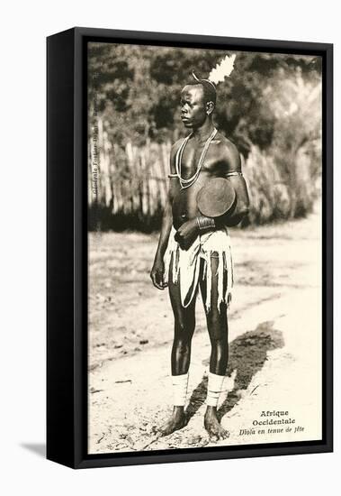 Senegalese Tribesman-null-Framed Stretched Canvas